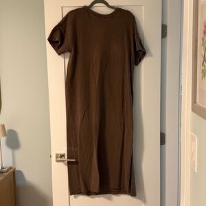Her Dress chocolate brown M/L